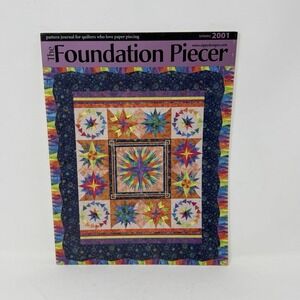 The Foundation Piecer Spring 2001 Paper Piecing Quilting Journal Magazine Vol 1